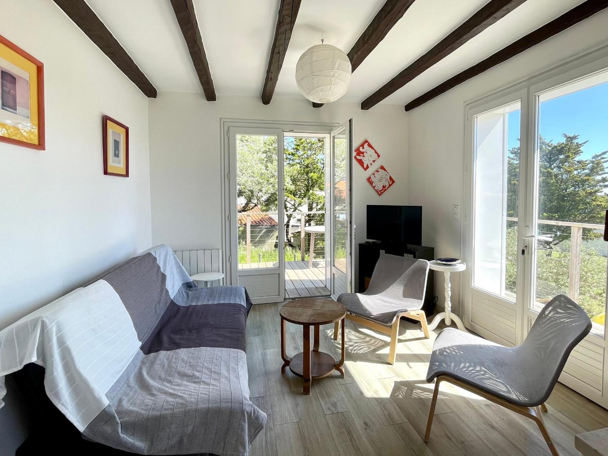 Maison Familiale Au Calme, Proche Plage, 9 Couchages, Terrasses, Wifi, Garage Velo - Bretignolles-Sur-Mer - Fr-1-231-203 Luaran gambar