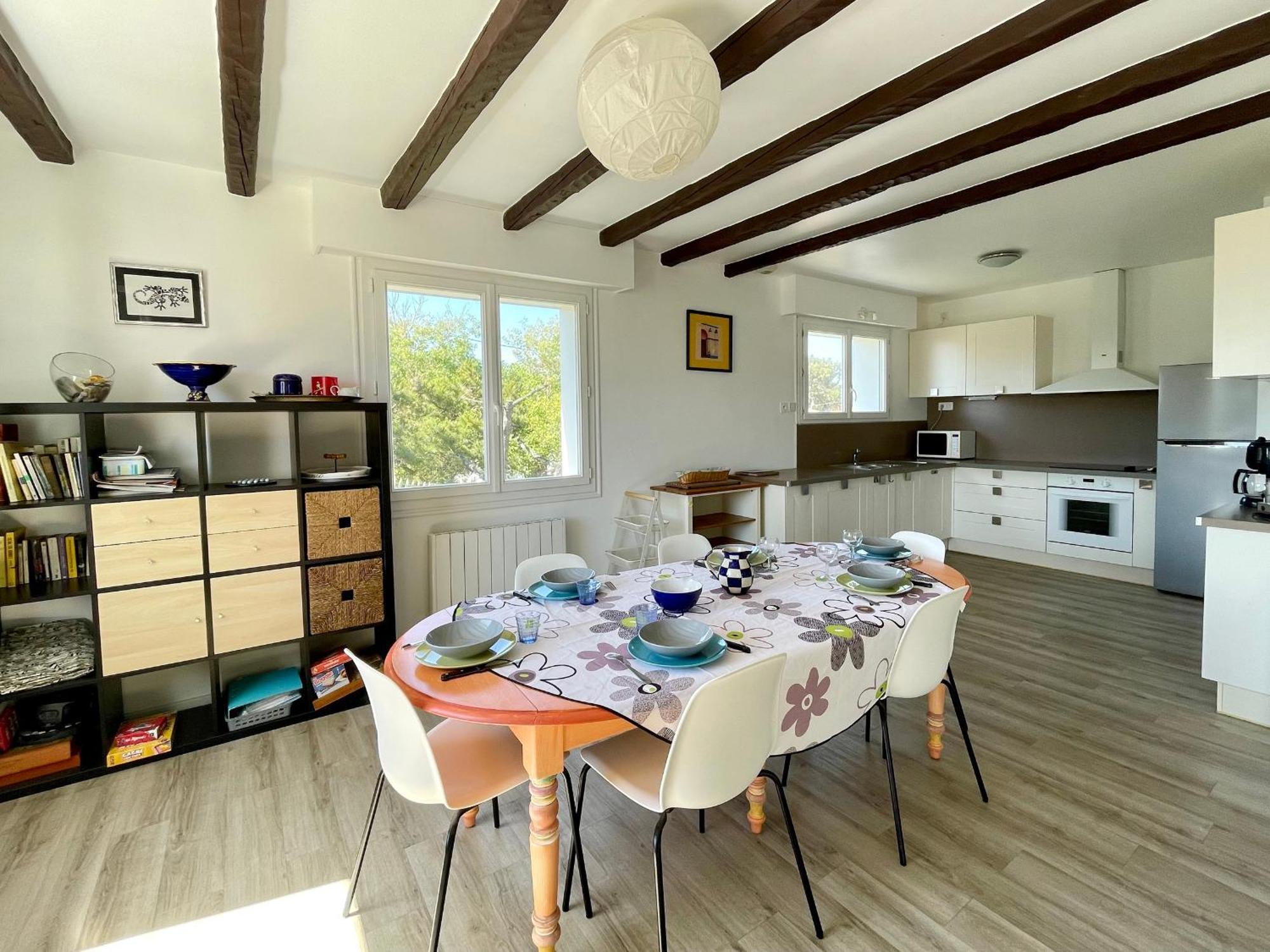 Maison Familiale Au Calme, Proche Plage, 9 Couchages, Terrasses, Wifi, Garage Velo - Bretignolles-Sur-Mer - Fr-1-231-203 Luaran gambar