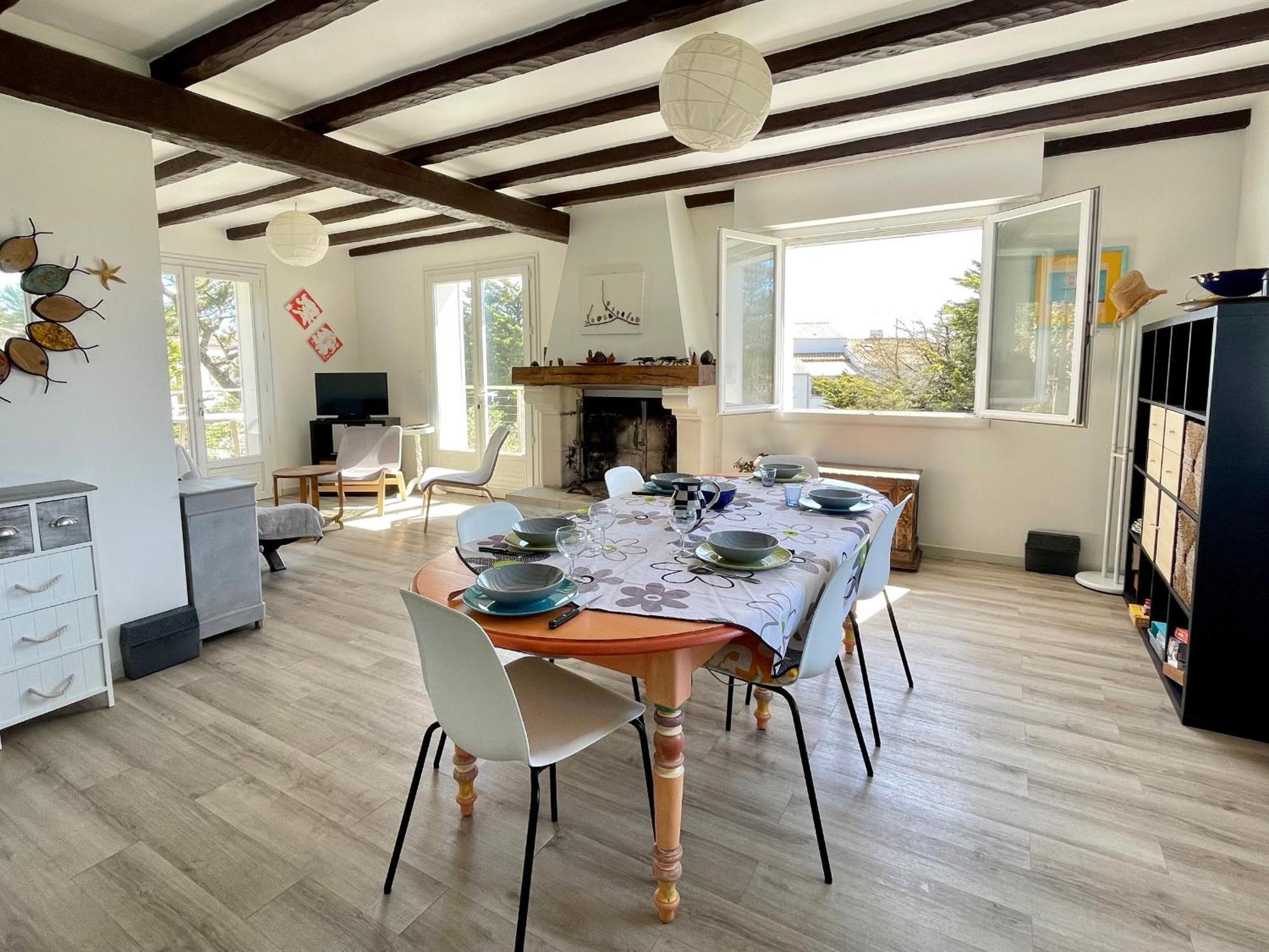 Maison Familiale Au Calme, Proche Plage, 9 Couchages, Terrasses, Wifi, Garage Velo - Bretignolles-Sur-Mer - Fr-1-231-203 Luaran gambar