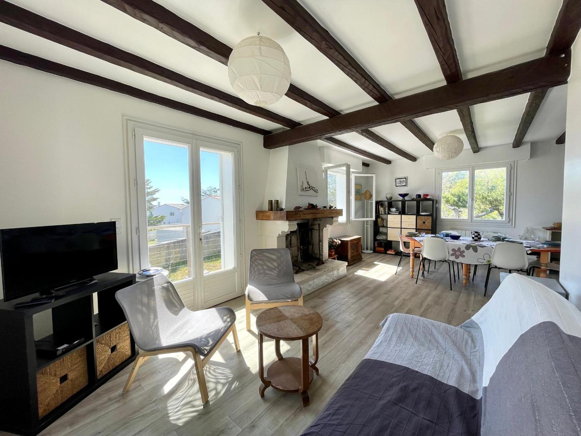 Maison Familiale Au Calme, Proche Plage, 9 Couchages, Terrasses, Wifi, Garage Velo - Bretignolles-Sur-Mer - Fr-1-231-203 Luaran gambar