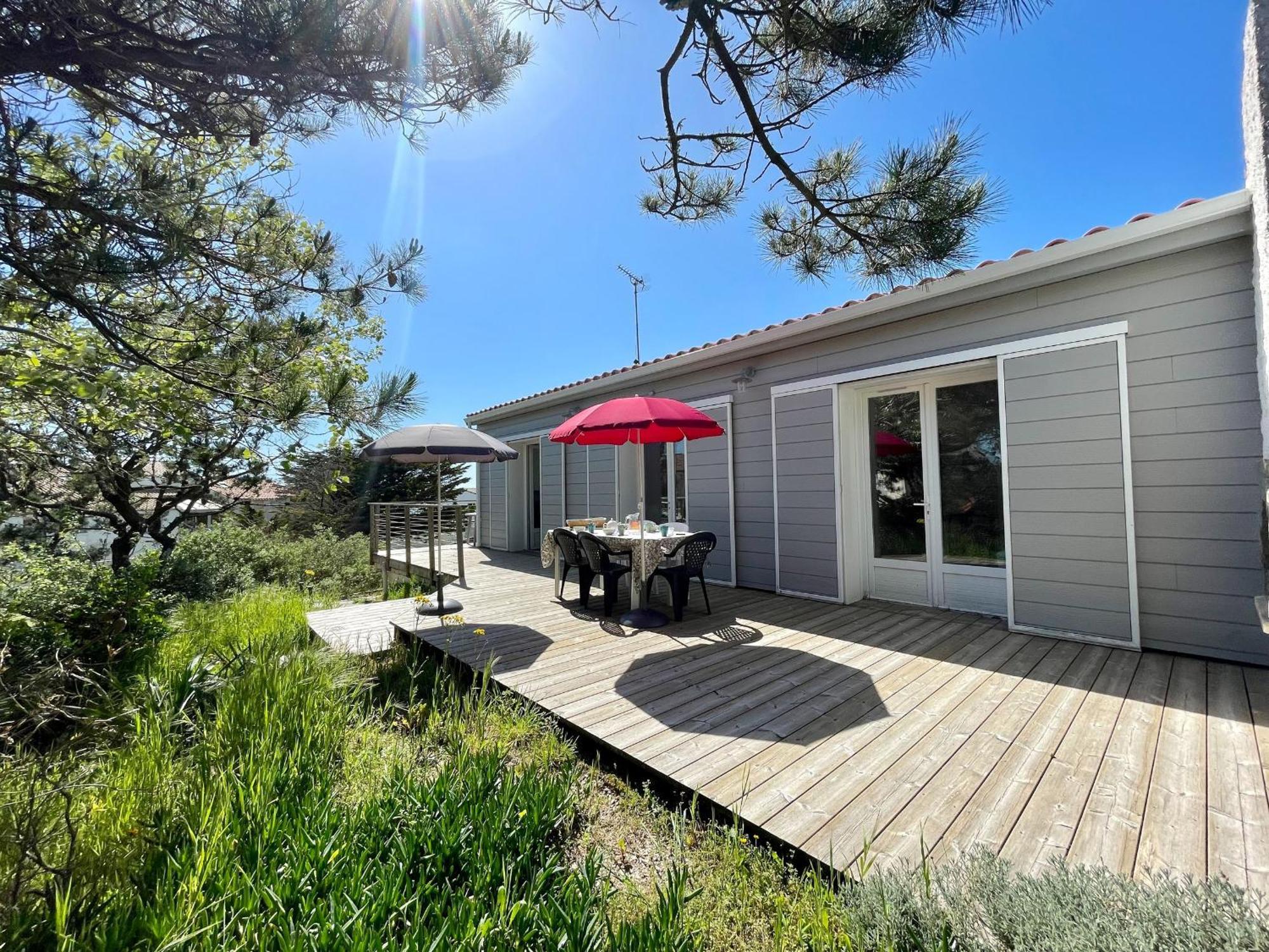 Maison Familiale Au Calme, Proche Plage, 9 Couchages, Terrasses, Wifi, Garage Velo - Bretignolles-Sur-Mer - Fr-1-231-203 Luaran gambar